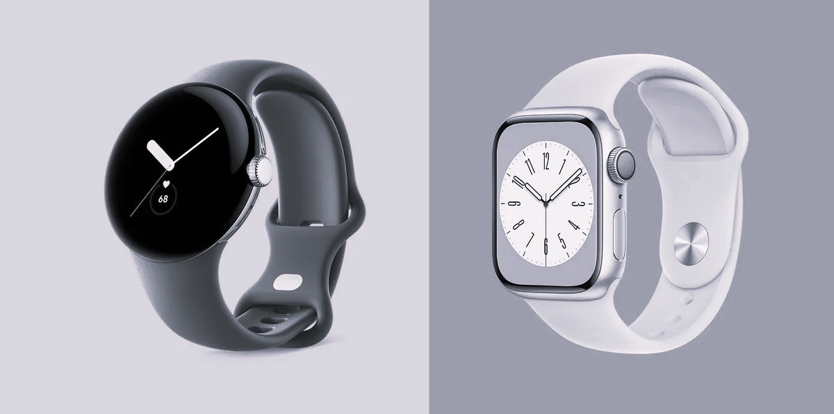 Google Pixel Watch vs. Apple Watch Series 8 Excels vs. Shines