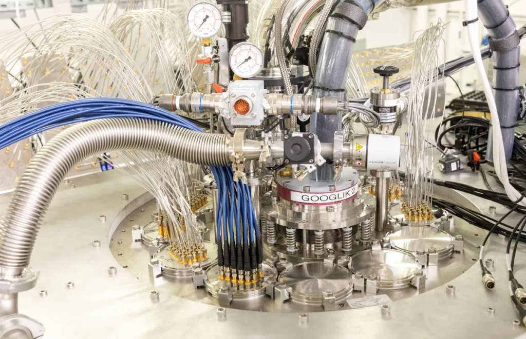 Inside Google's Quantum Computer: The Intricate Components of the Sycamore Chip