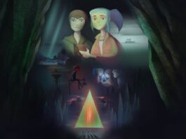 A screenshot of Oxenfree.