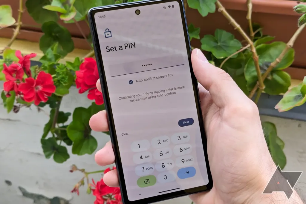 Speedier PIN Entry in Android 14 Beta 4