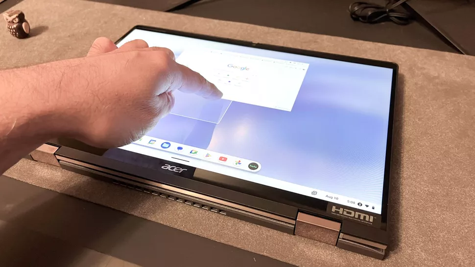 Acer Chromebook Spin 714 (2023): Design