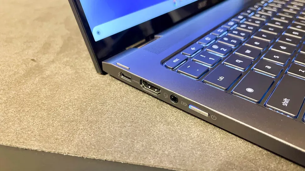 Acer Chromebook Spin 714 (2023): Design
