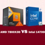 Intel 14700K vs. AMD 7800X3D: Gaming Dominance