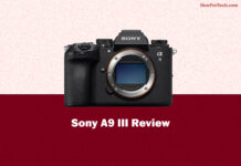 Sony A9 III Review: Speed, Mirrorless Cameras