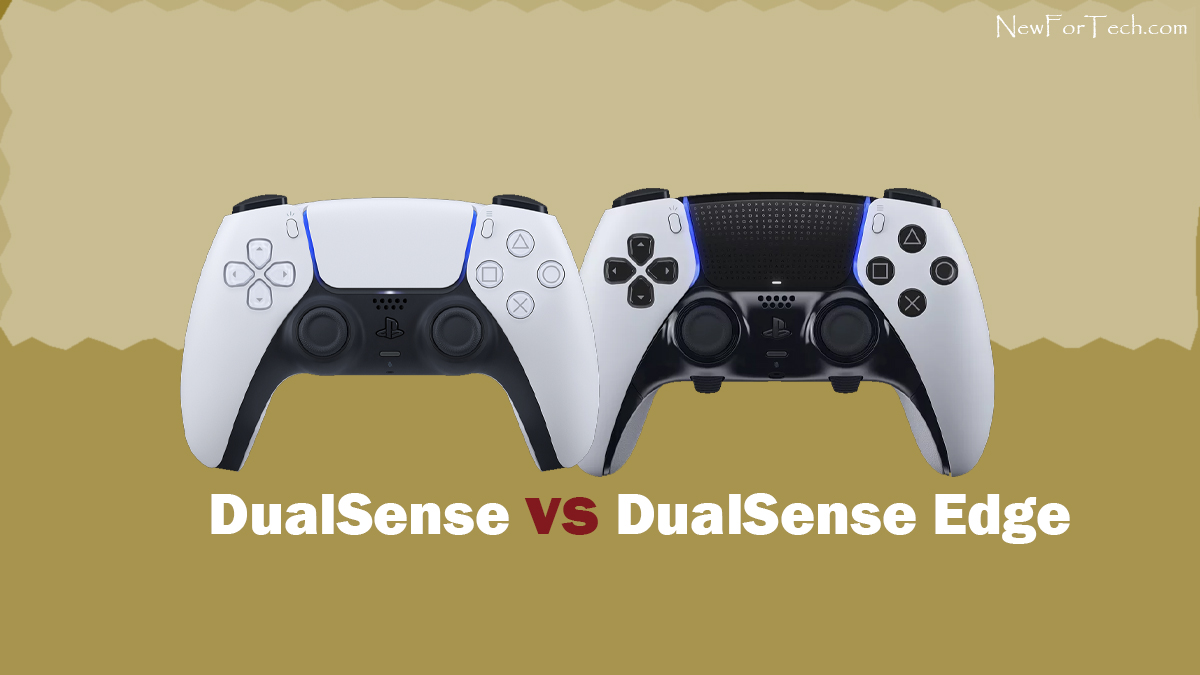 DualSense Edge vs Original DualSense PS5 Size and Look Comparison 