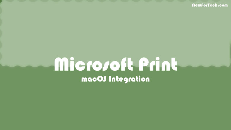 Microsoft’s Universal Print: Seamless macOS Integration