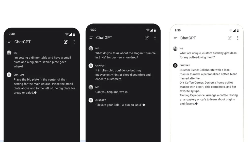 ChatGPT's Mobile Apps