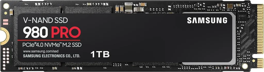 Samsung 980 Pro 1TB PCIe NVMe Gen4 M.2