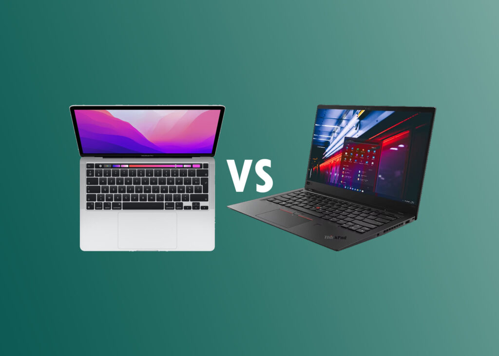 2022 MacBook Pro vs. ThinkPad X1 Carbon: Choosing the Best Business Laptop