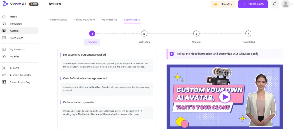 Custom AI Avatar