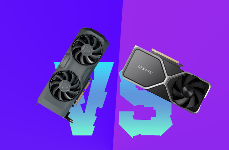 Nvidia GeForce RTX 4070 vs AMD Radeon RX 7800