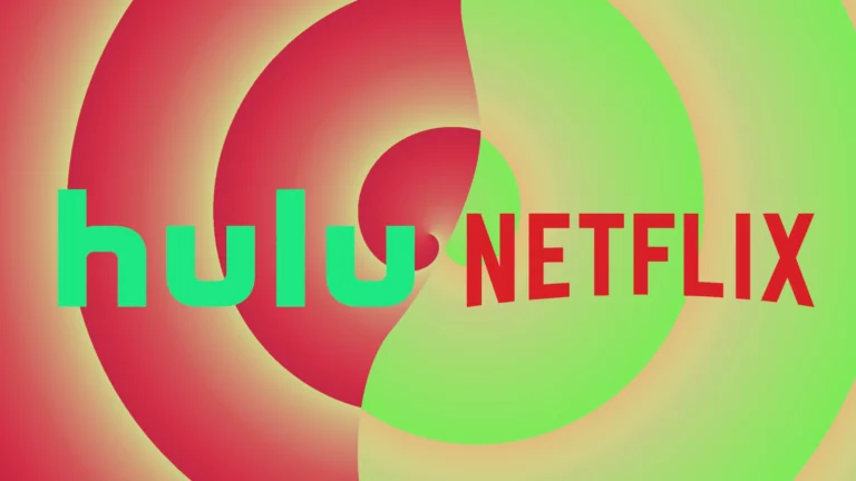 Hulu and Netflix apps comparison on smartphones – streaming platforms in 2024