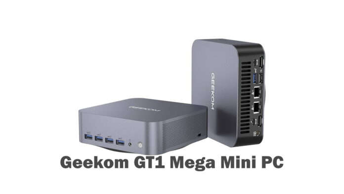 Geekom GT1 Mega mini PC front view