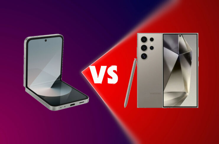 Samsung Galaxy Z Flip 6 vs. Galaxy S24 Ultra – Detailed Comparison: Portability vs. Power in 2024