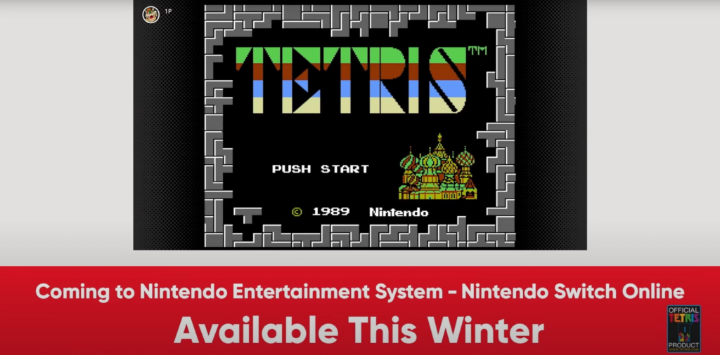 NES Tetris Joins Nintendo Switch Online