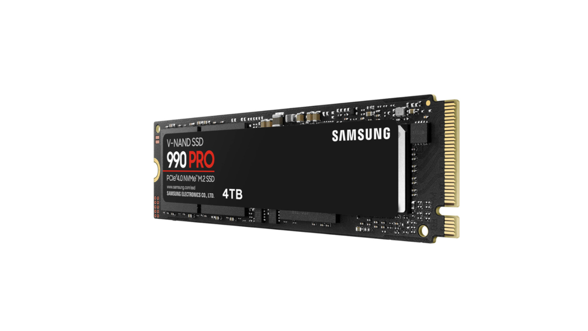Samsung 4TB 990 PRO PCIe Gen4 NVMe M.2 SSD