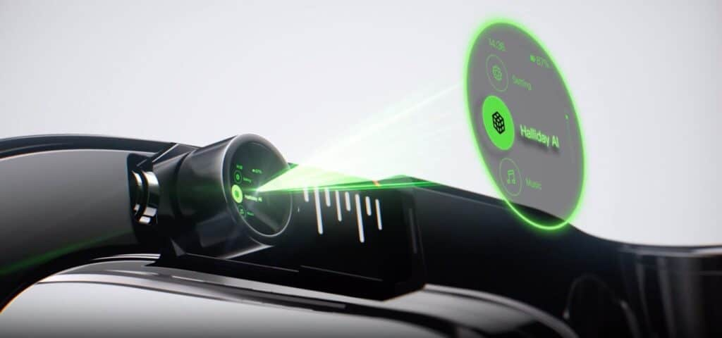 Near-Eye AI Smart Glasses: The Next Frontier in Wearable Tech 1 Halliday's "DigiWindow": Lightweight Design Case Study