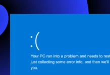 Blue Screen of Death