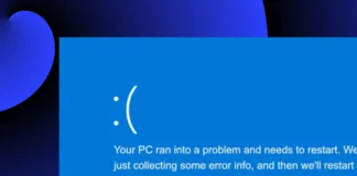 Blue Screen of Death
