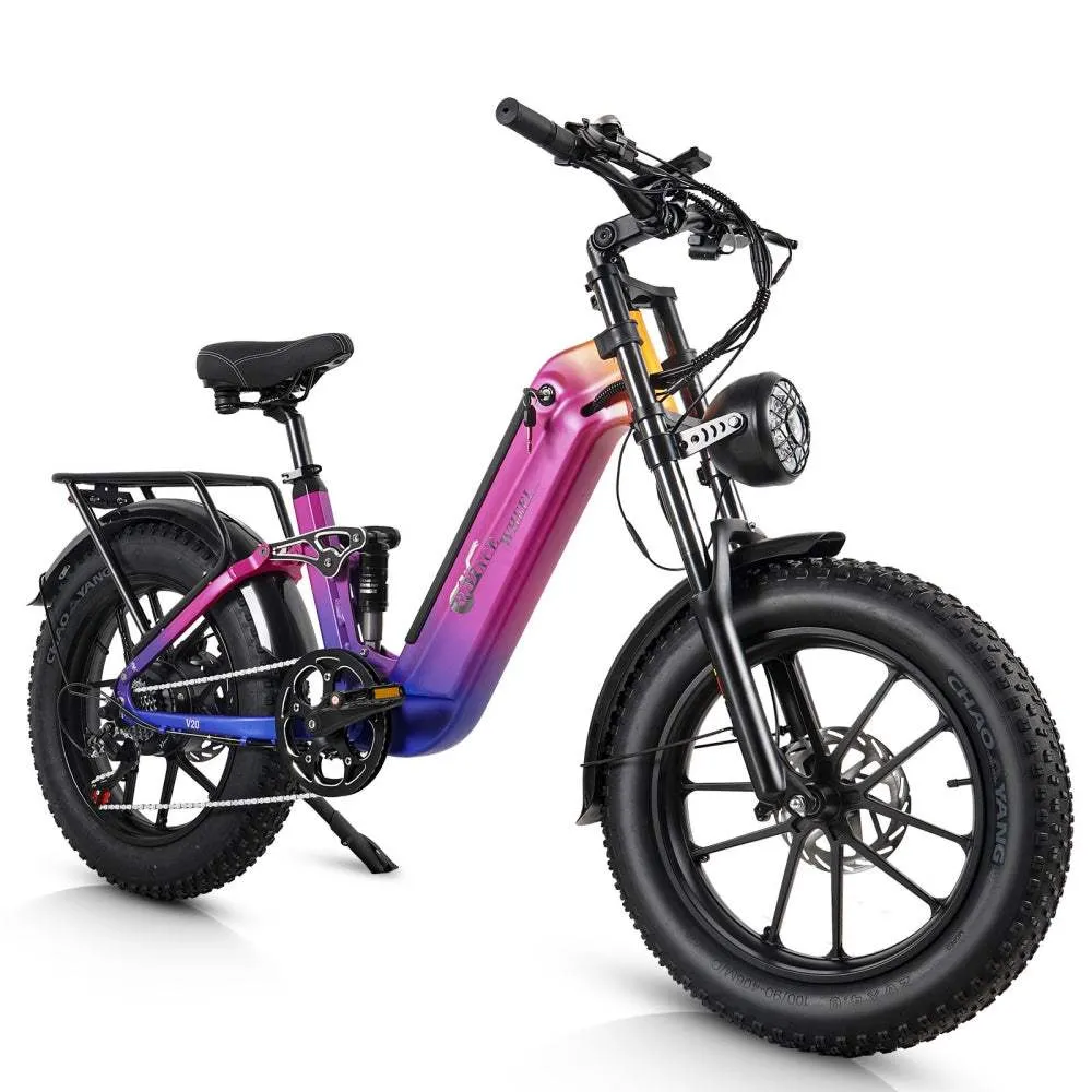 CMACEWHEEL V20 750W 960Wh Fat Bike Full Suspension