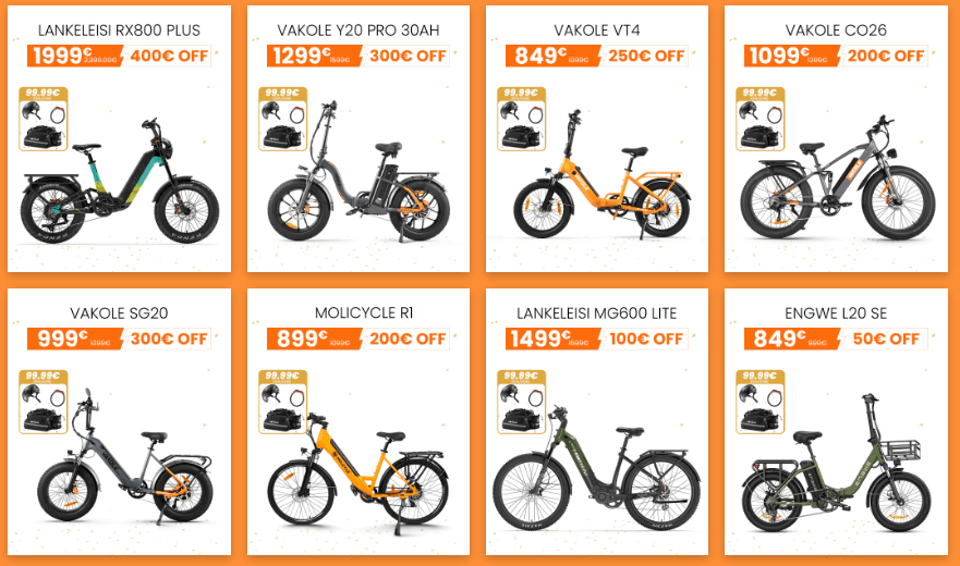 BuyBestGear 4th Anniversary Sale 2025: Unmissable Deals on Top Electric Bikes and E-Bike Accessories 2 A screenshot of the top trending bicycle on BuyBestGear