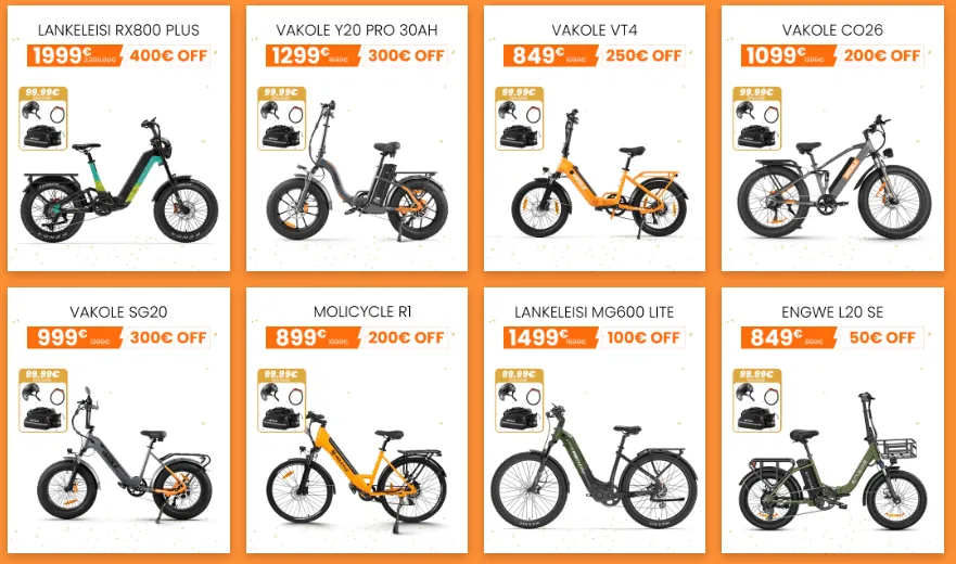 A screenshot of the top trending bicycle on BuyBestGear