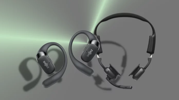 Shokz OpenMeet and Shokz OpenFit 2