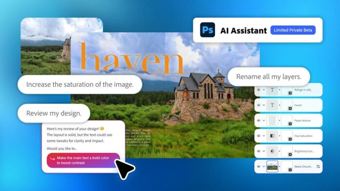 Adobe's new Photoshop AI Assistant can automate repetitive tasks