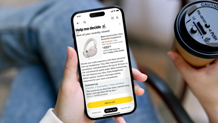 Amazon's New AI Shopping Tool'Help Me Decide' Will Assist The Help Me Decide feature