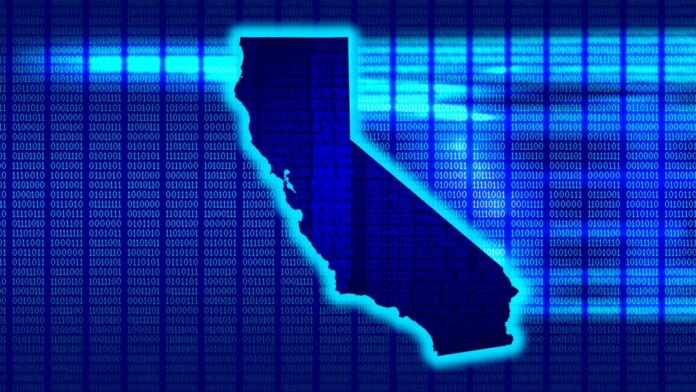 Click once on California and companies won't be able to California data image