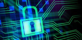 Representational image depecting cybersecurity protection