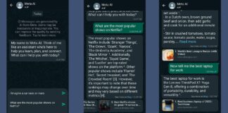 WhatsApp AI Assistant making recommendations