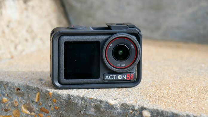 The latest leaked DJI Osmo Action 6 image looks like The latest leaked DJI Osmo Action 6 image looks like it could be an official marketing shot