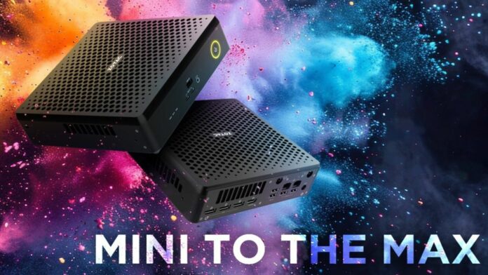 This ridiculously small Zotac mini PC hides a full RTX Zbox Magnus EN275060TC mini PC