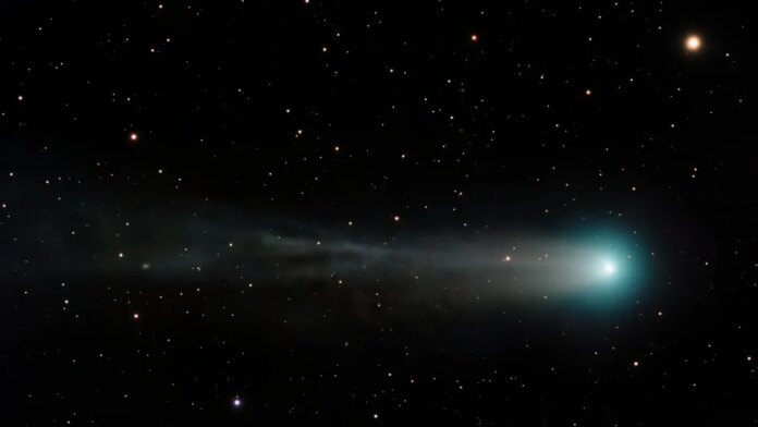 An image of the comet Lemmon
