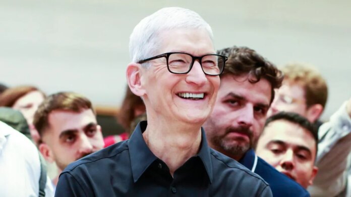 Will Tim Cook Step Down? Apple CEO's Impending 65th Birthday Tim Cook at an Apple store in New York in September.