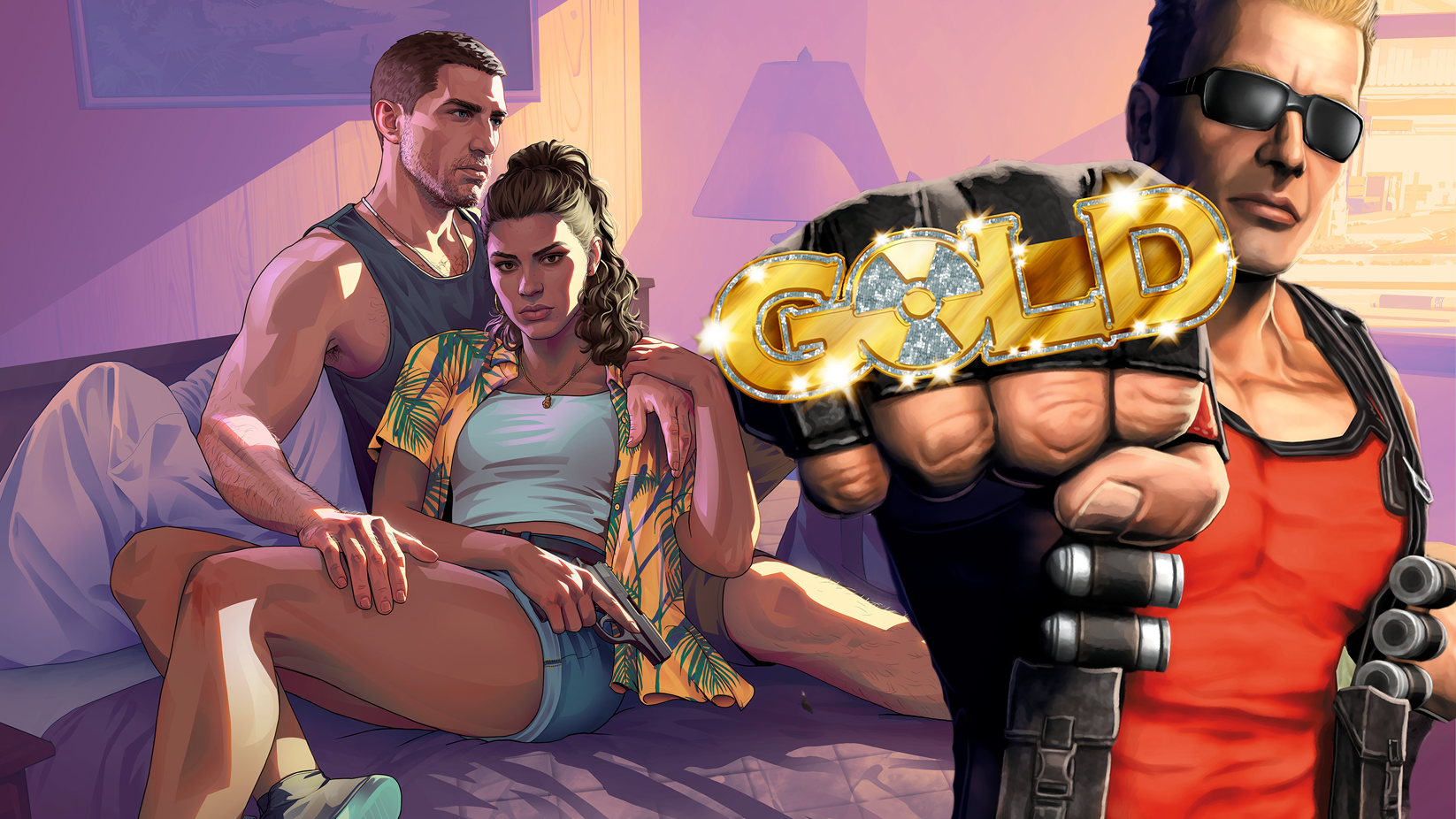 Images from GTA 6 and Duke Nukem Forever