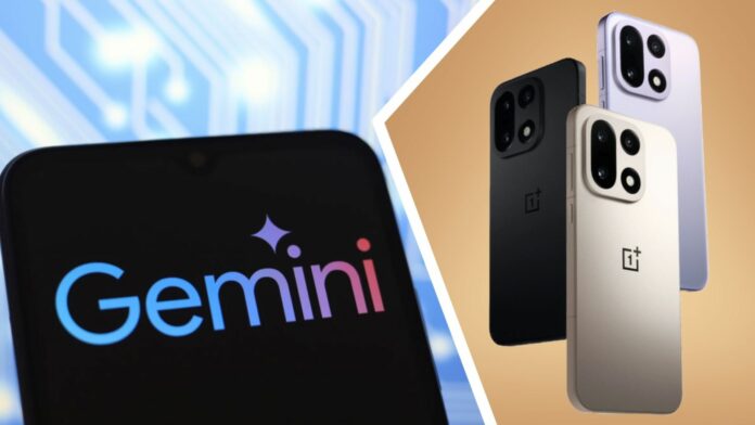 Google Gemini OnePlus 15