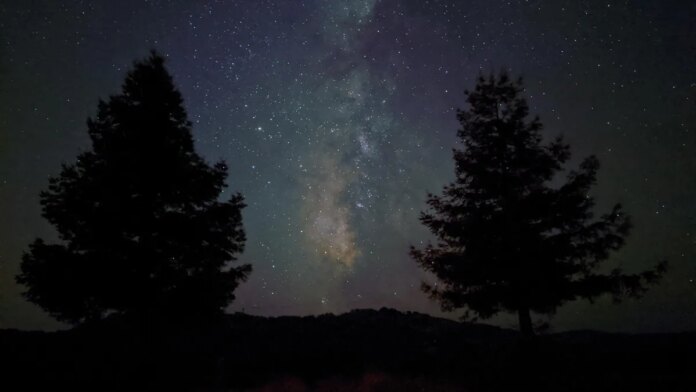 The Pixel 4&apos;s Night Sight mode can photograph the Milky Way and individual stars -- if the sky is clear enough.