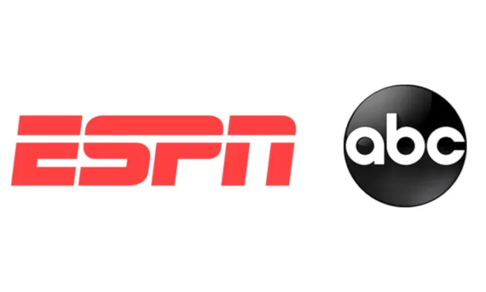 ESPN / ABC logos as we explain how to watch ESPN and ABC from outside the USA