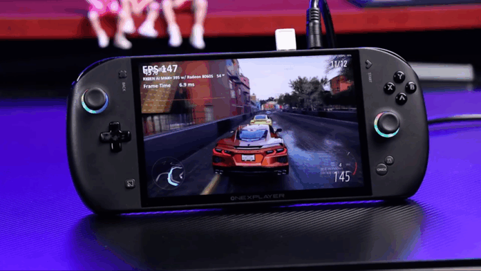 OneXPlayer’s premium gaming handheld packs an external 85Wh battery