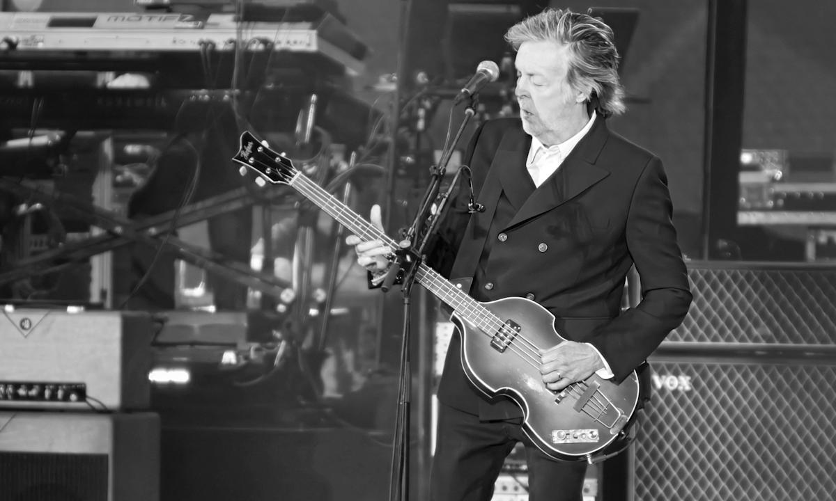 The equipment I used to photograph Paul McCartney.