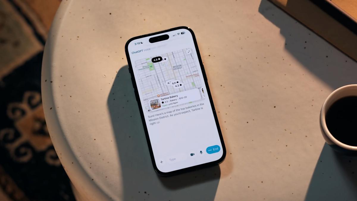 You can now use ChatGPT Voice without leaving the chat