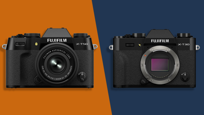 Fujifilm X-T30 III vs. Fujifilm X-T50: Here's what you'll lose by saving on the entry-level model.