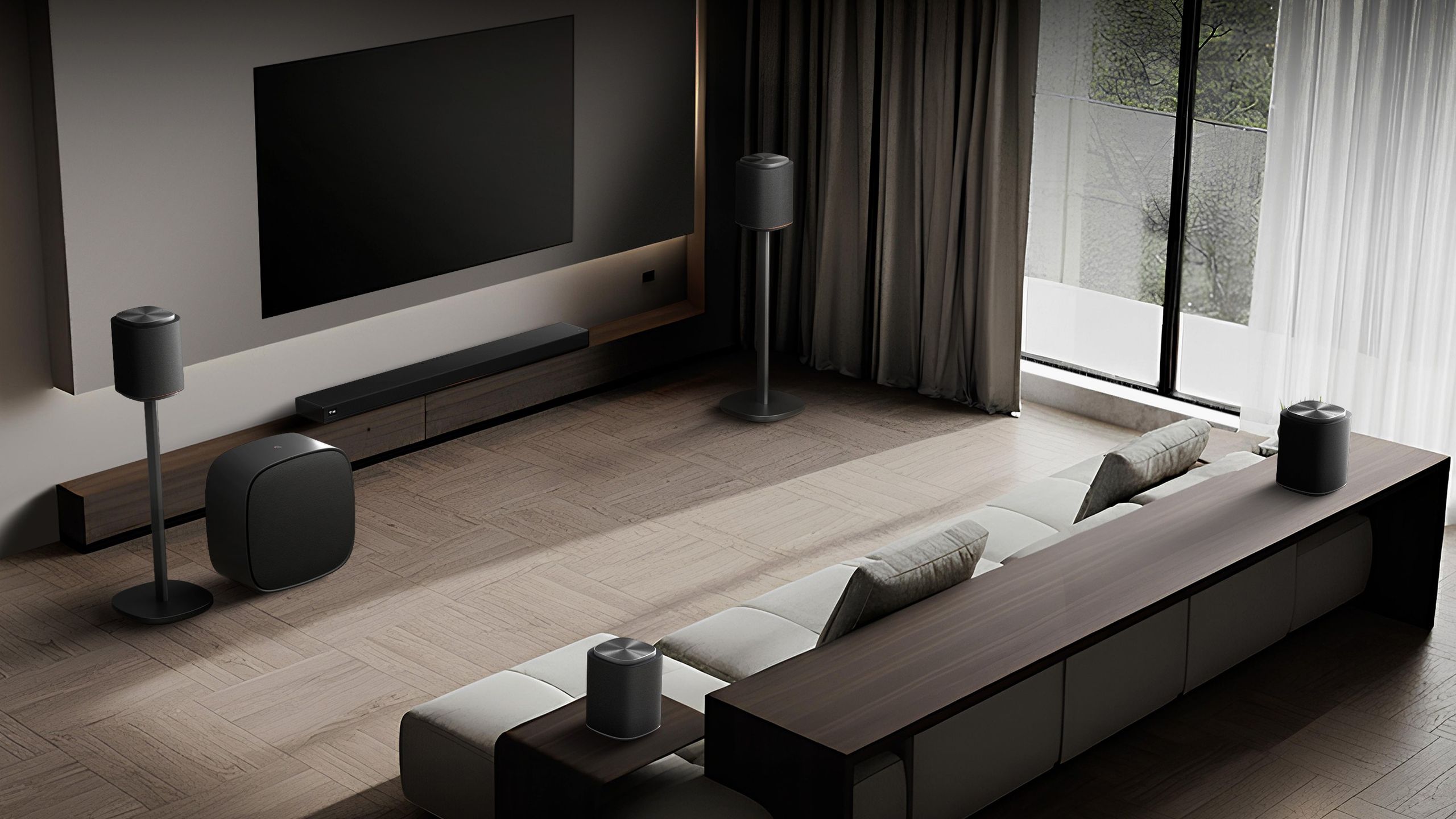 I believe in Dolby Atmos FlexConnect, and LG's new soundbar and speakers bring a new level of convenience to immersive audio.






