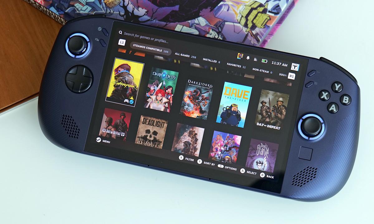 Legion Go S test report powered by SteamOS: Specially developed operating system makes the difference