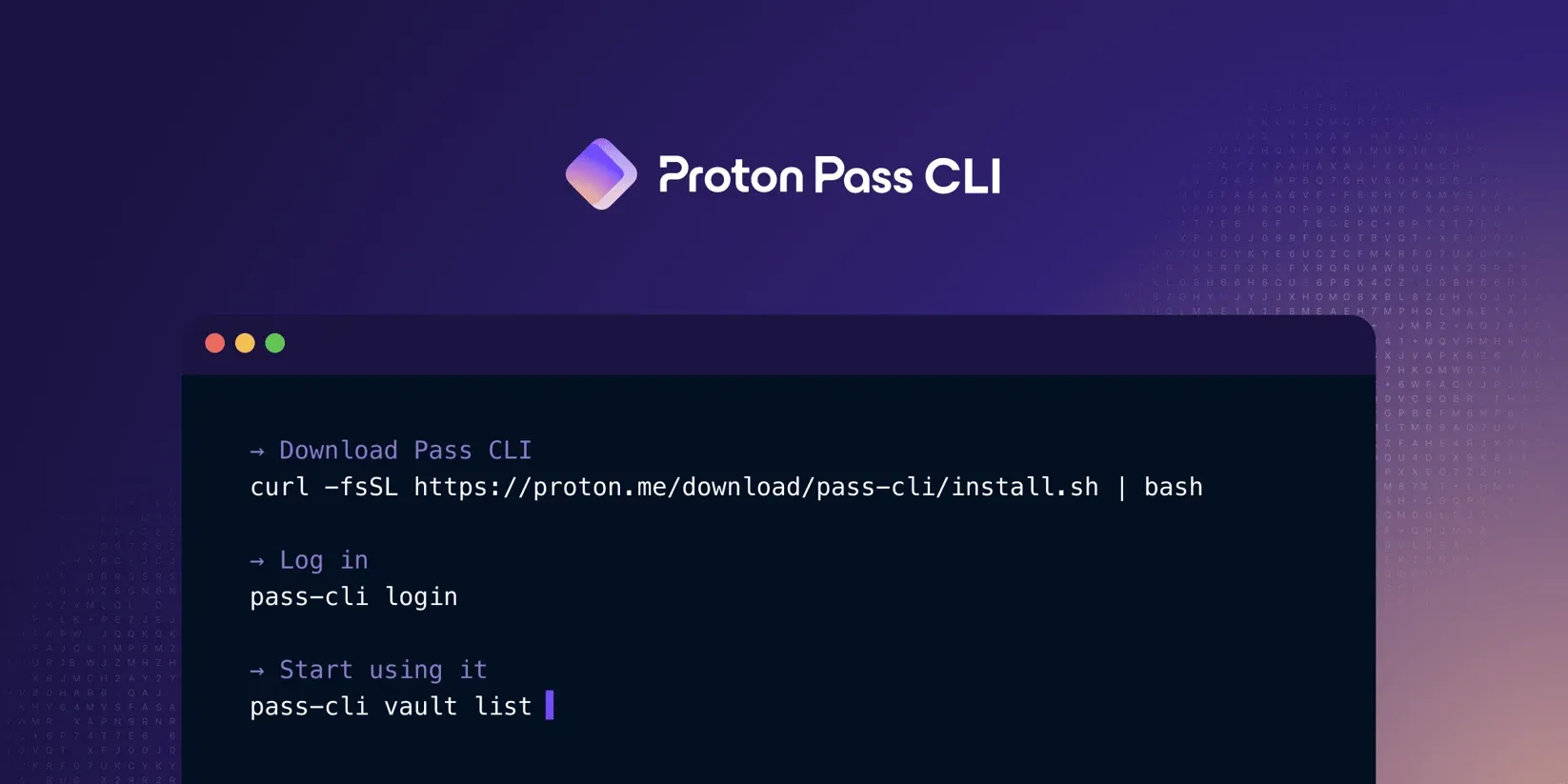 Proton Pass adds a command-line interface to make accessing workflow secrets easier than ever