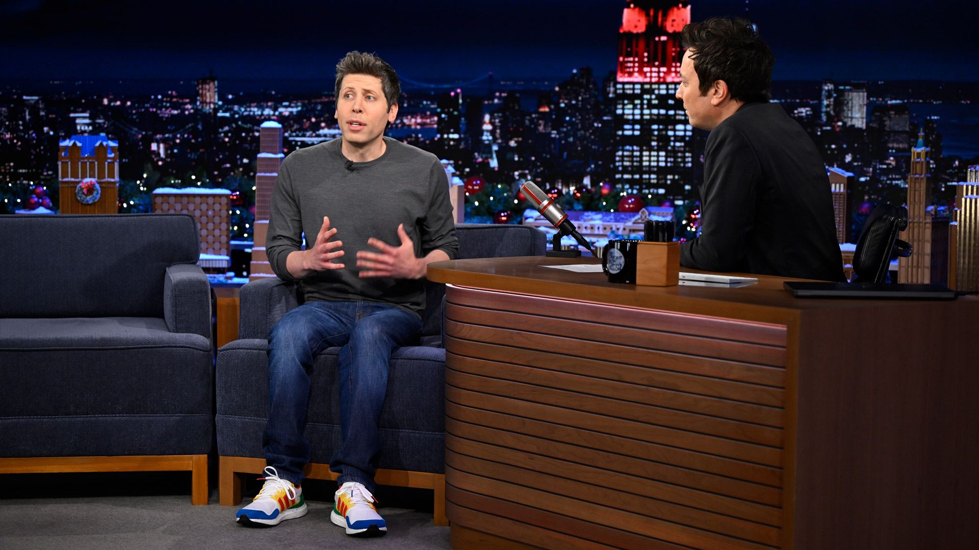 Sam Altman brags about the rise of ChatGPT on The Tonight Show