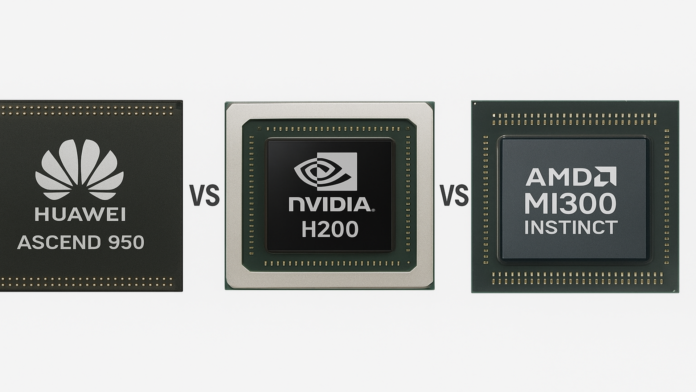Huawei Ascend 950 Vs Nvidia H200 Vs AMD MI300 Instinct