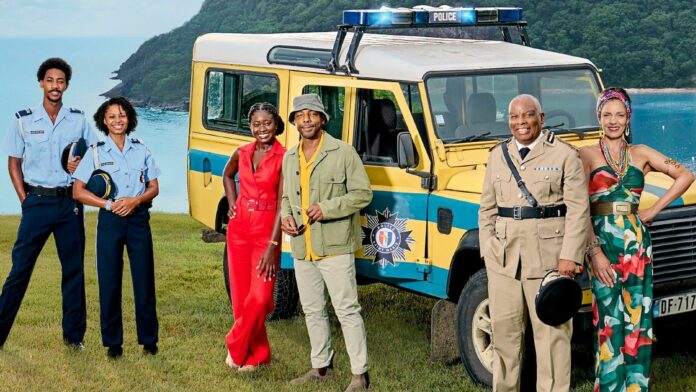The cast of Death in Paradise season 15